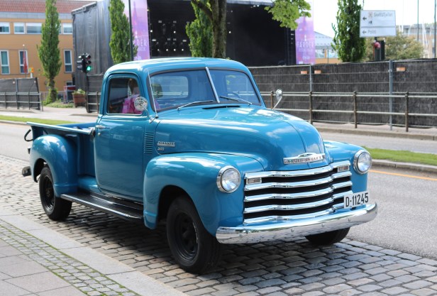 Veteranbil i Tønsberg, juni 2017.